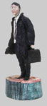 Click to see it big Abraham, Holzskulptur